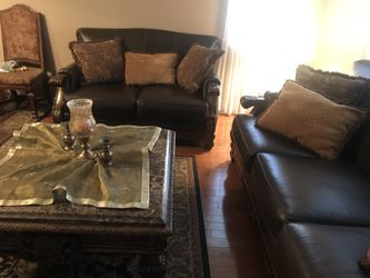 Sofa, Couch, Table