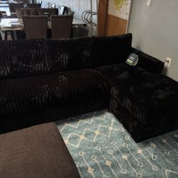 Black Sectional 