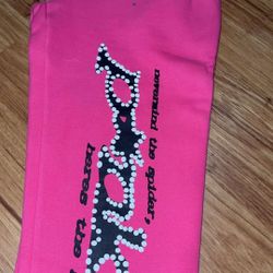 Spider Pink Sweats 