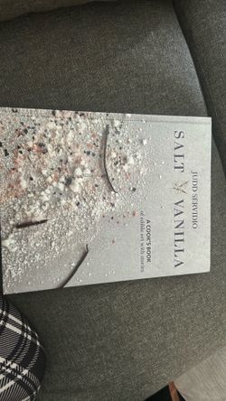 Signed Salt&Vanilla ChefBook ~ new and unused ~ Judd Servidio