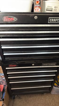 Craftsman two box tool chest