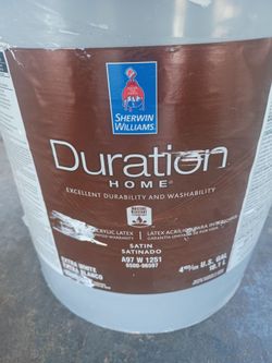 5 gallons Interior Satin White Paint