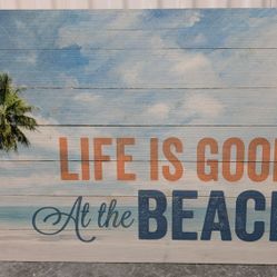 Life Is Good At The Beach Painting 