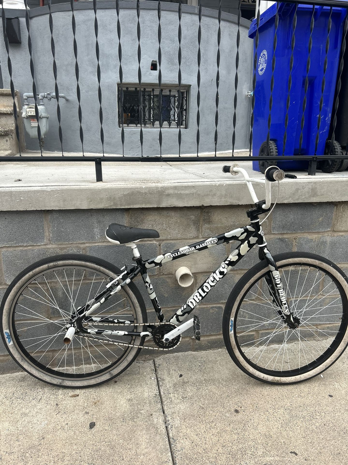 29’ Se Bike “Dblocks” White Camo