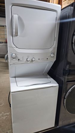 GE Stackable Washer And Dryer Electric