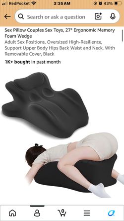 Ergonomic Memory Foam Wedge Positioning Pillow