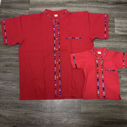 Mexican Shirt- Guayabera, Dad & son/ Guayabera Mexicana 