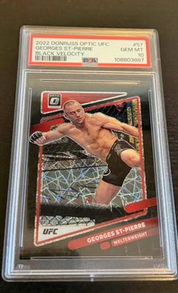 UFC card George’s st Pierre
