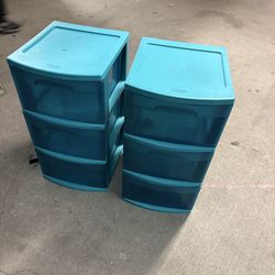 3 Drawer Storage Cabinets