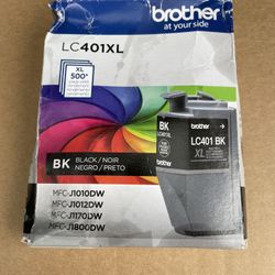 Brother Black XL Printer Cartridge-$5