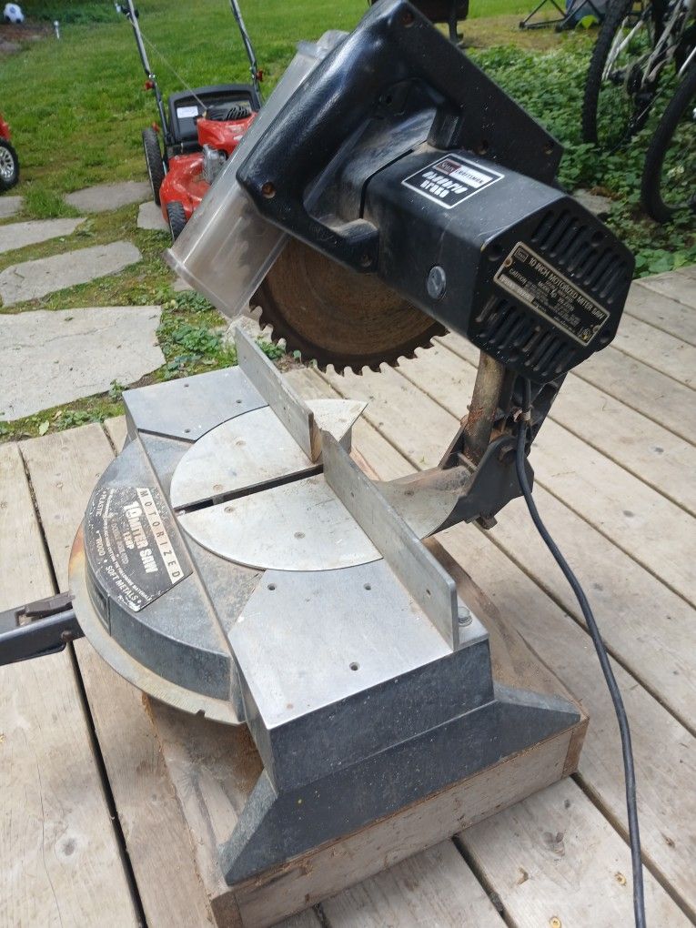 Craftsman (contact info removed)10 Miter Saw,