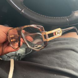 Brown Cazal Glasses 