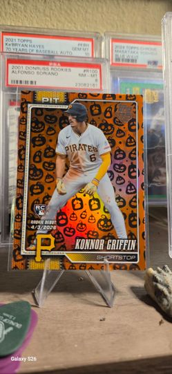 Konnor Griffin Topps JackOLantern SP