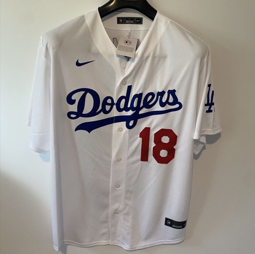 LA Dodgers White Jersey For Yamamoto New With Tags Available All Sizes 