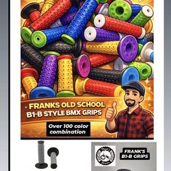FRANKS B1-B RETEO BMX GRIPS  $59.98