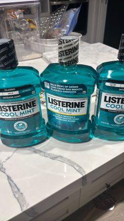 Listerine mouthwash large 1.5 liters  10 total for sale