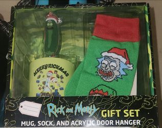 Rick & morty gift set $15