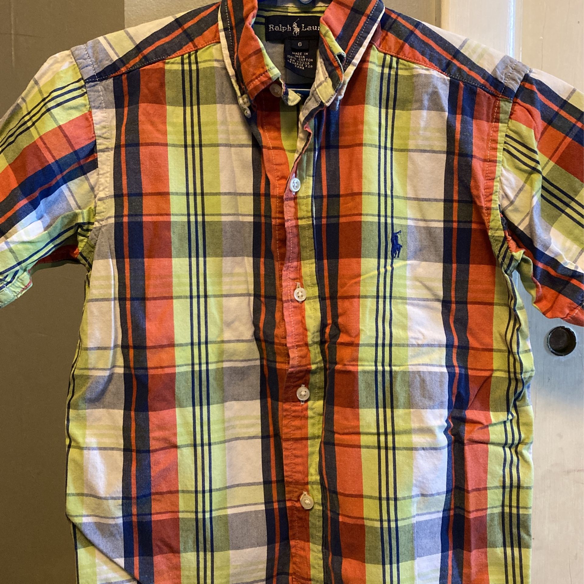 Ralph Lauren Youth Dress Shirt Youth 6