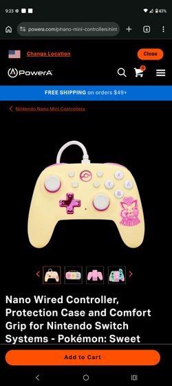 NanoNintendo switch controller