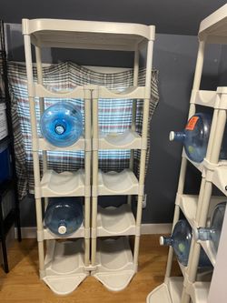 5 Gallon Water Bottle Shelf