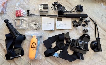 GoPro Hero 4 camera and accessory kit