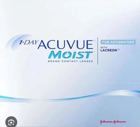 One day acuvue moist contacts with astigmatism