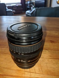 Very Nice Canon 24-85mm USM Ultrasonic Lens for Digital SLR Camera f/3.5-4.5