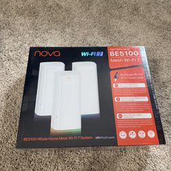Tenda BE6 PRO WiFi 7 Home Mesh Network - FAST WiFi 
