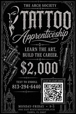 Tattoo Apprenticeship