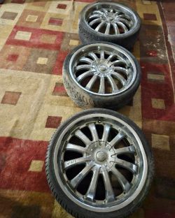4 Chrome Rims (20Inch)