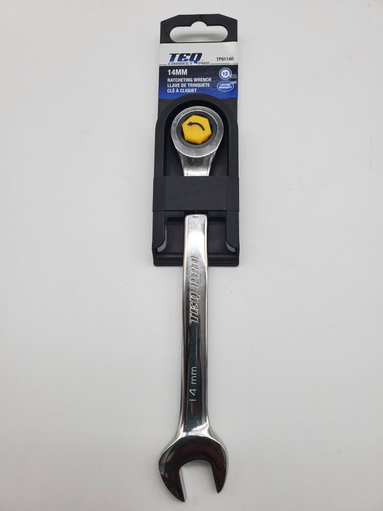 TEQ Correct Pro 14mm Racheting Wrench 12 Point