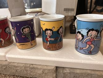 Betty boop Set Of 6 