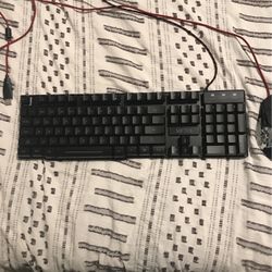 Gaming Keyboard And Mouse 
