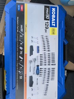 Mechanic Tool Set Kobalt