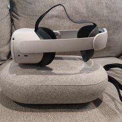 Meta Quest 2 / Oculus VR Headset + Elite Strap + 12ft Link Cable