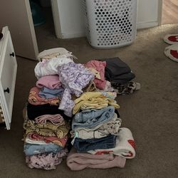 Bag Of Toddler Girl Clothes 2T