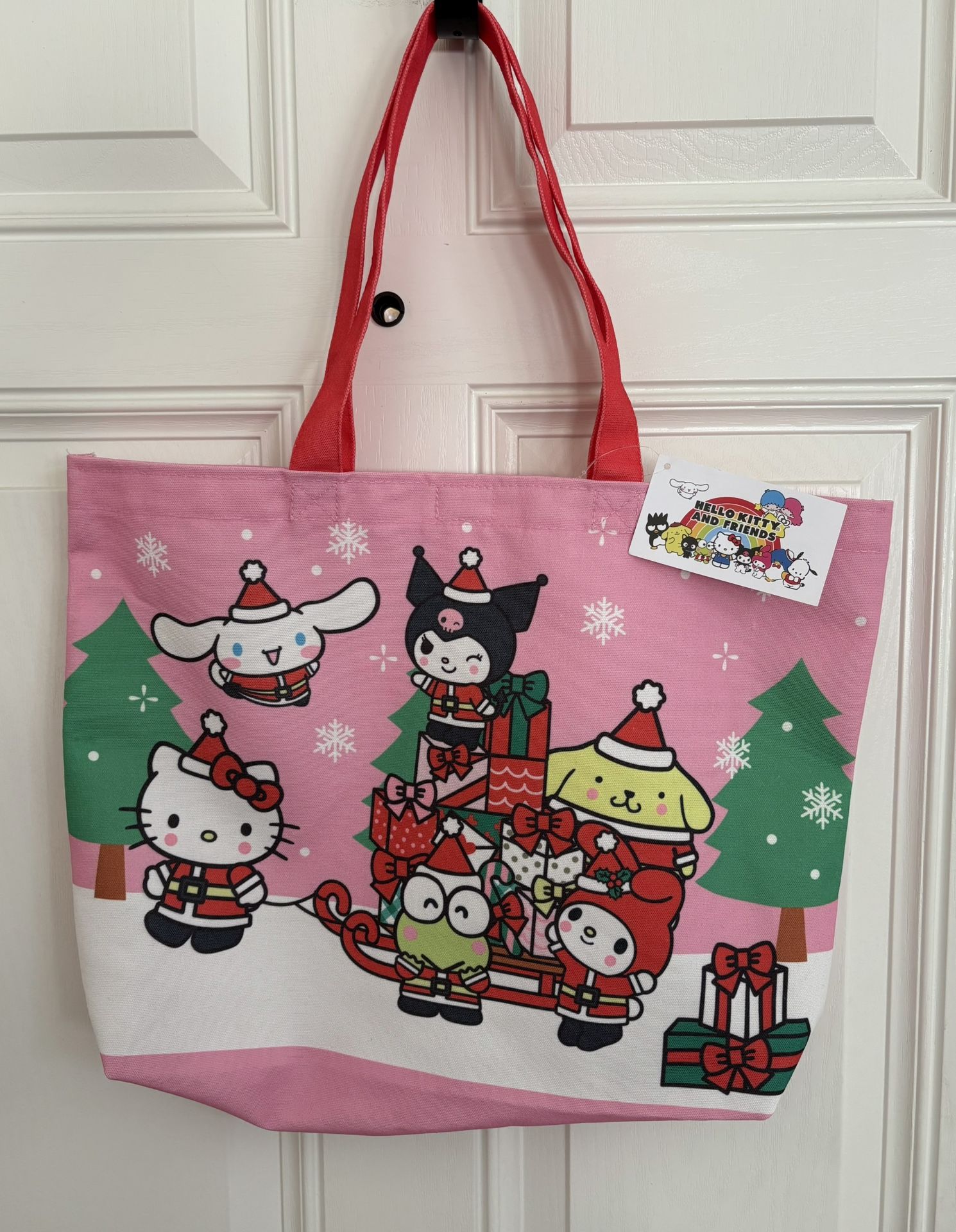 Hello Kitty Christmas Tote Bag