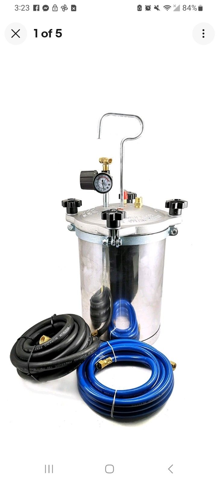 Dynamic POWER spray Tank With Gun