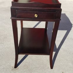 Hardin Dark Mahogany Butler Table 