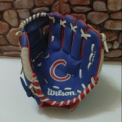 Chicago Cubs Wilson T-BALL Left-Hand [Catching] Glove (NW/OT) UNUSED!😇 EXCELLENT CONDITION!👀🤯 (Please Read Description)