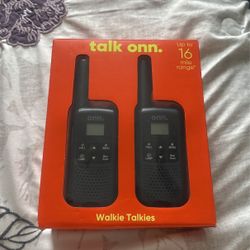 Talk Onn Walkie Talkies