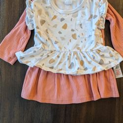 12 Month Baby Girl Dress And Shirt 