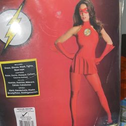 Flash Costume Girl 
