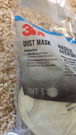 3M dust mask