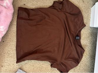 Basic brown top
