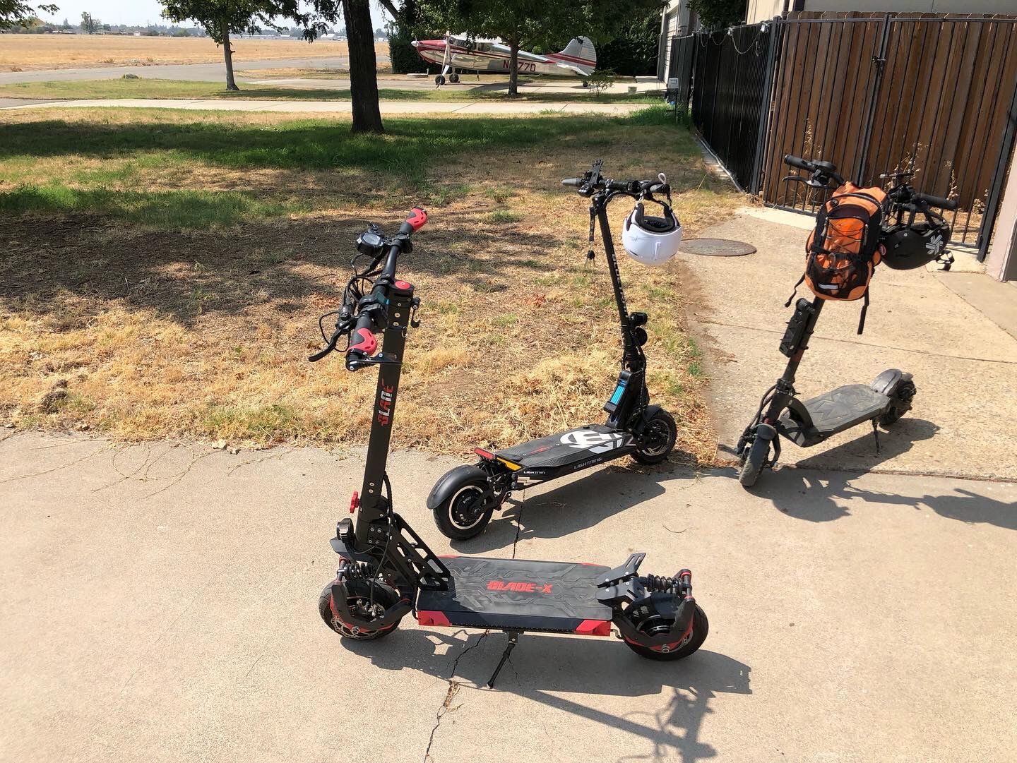 Electric scooter repair