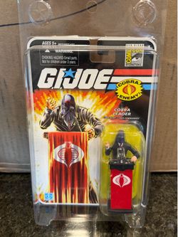 GI Joe Cobra Leader Commander SDCC