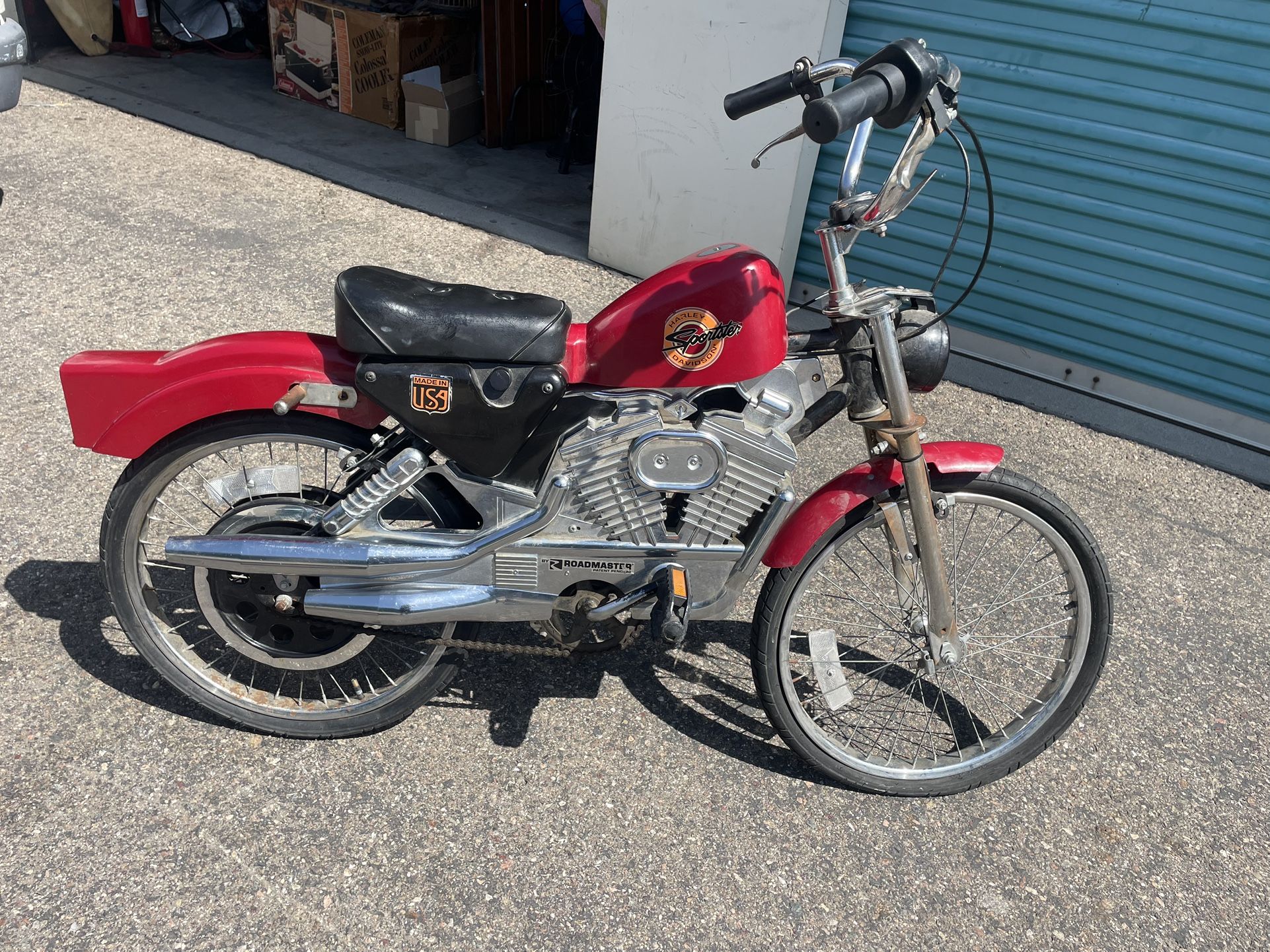 Vintage Bike Roadmaster Harley Davidson Sportster 20" Bicycle (Made in USA)
