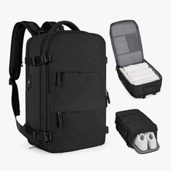 Large Travel Backpack Black
