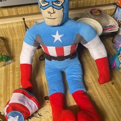 Capitán America Peluche 